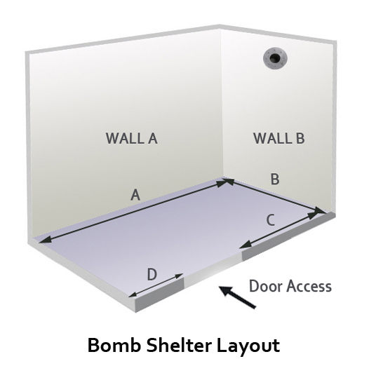Bomb Shelter Layout Bomb Shelter Layout
