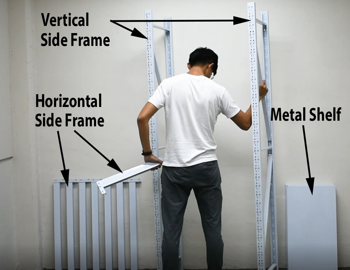 DIY Storage Rack Self Installation DIY Storage Rack Self Installation