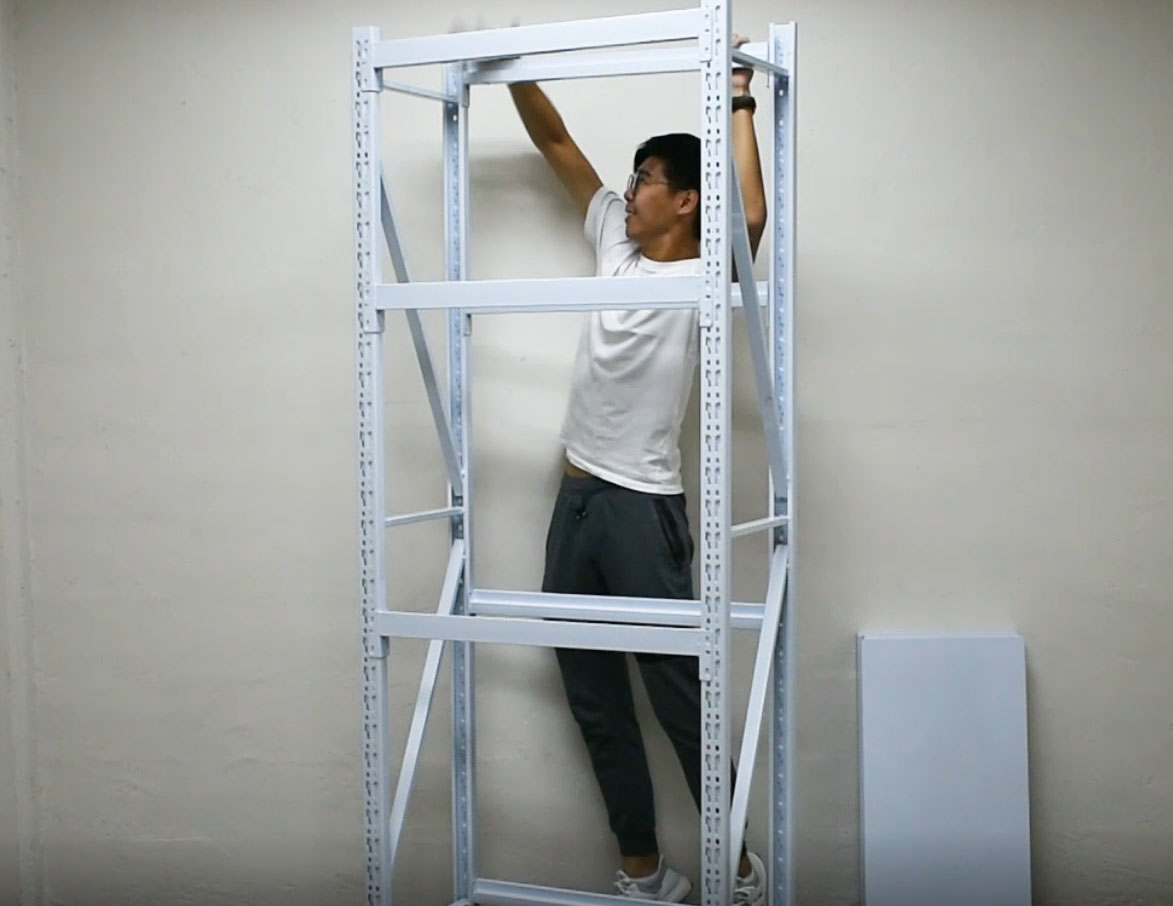 DIY Storage Rack Self Installation DIY Storage Rack Self Installation