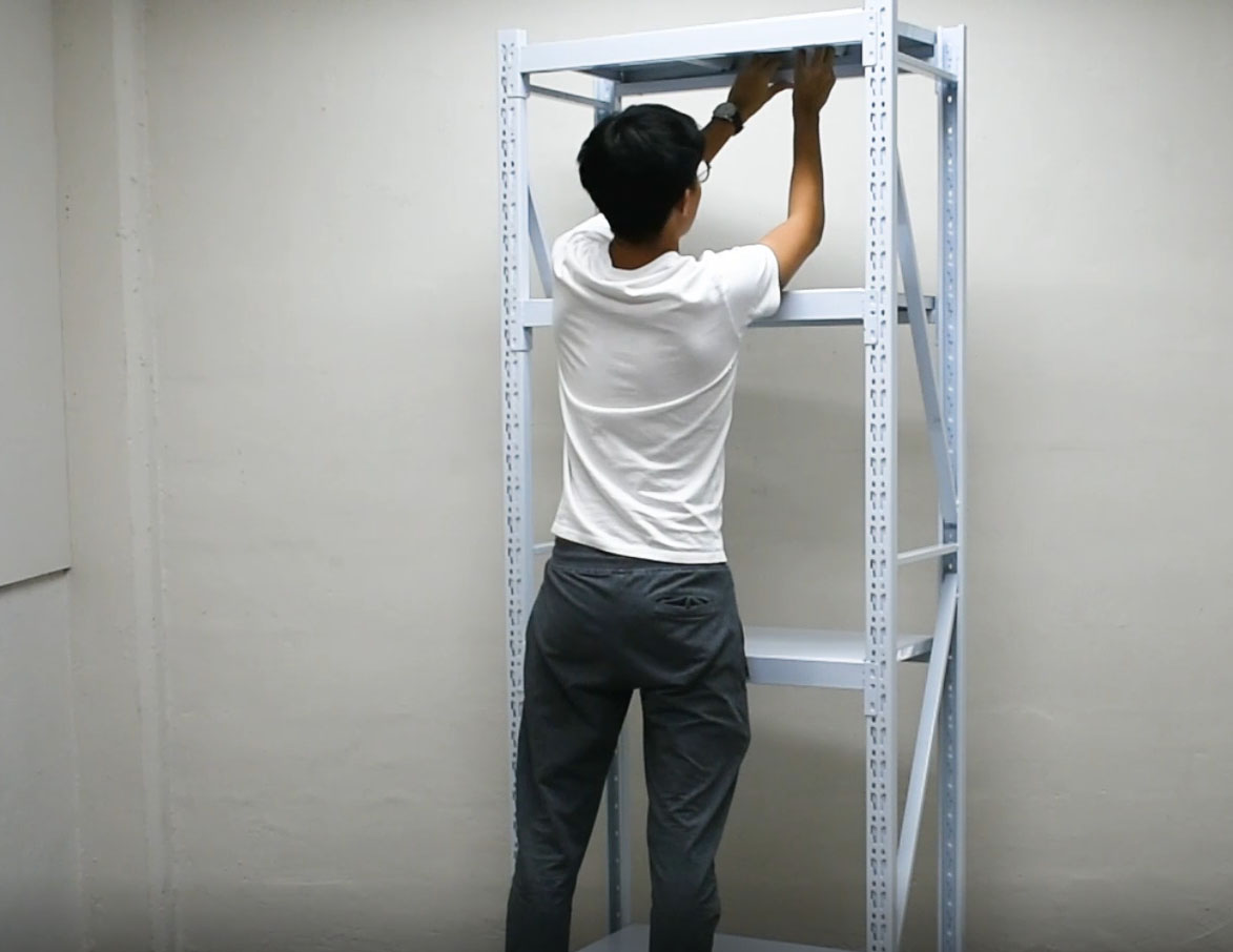 DIY Storage Rack Self Installation DIY Storage Rack Self Installation