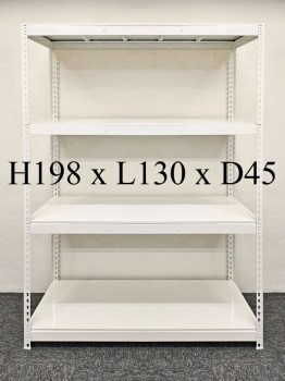 L Shaped Rack H198 x L130 x D45cm