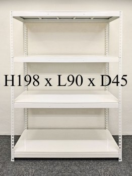 L Shaped Rack H198 x L90 x D45cm